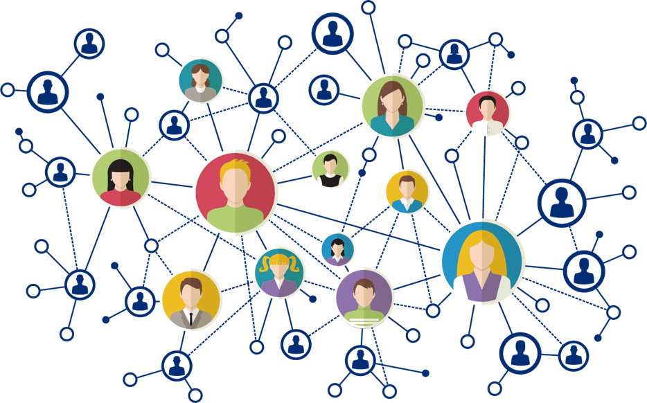 Estructura de la organización en redes